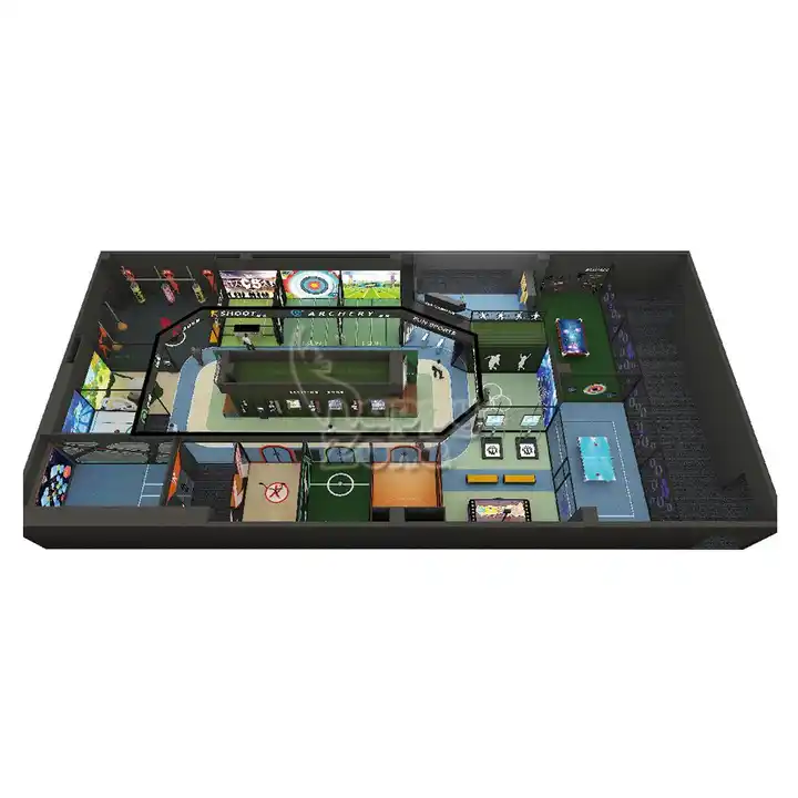 AR Game Dynamic Pose Indoor Playground