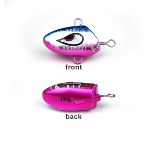 HOWELL 300g Deep Sea Boat Fishing Lures UV Coating Metal Slider Jigbait with <strong>Madai</strong> <strong>Jigs</strong> Head Sinker Saltwater Fish Target - Product Image 4