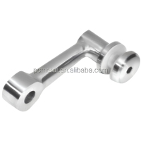 Haute qualité coulée robuste 1 connecteurs balustrade pince support accessoires acier inoxydable balustrade verre araignée support