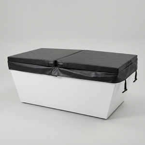 Baignoire en acrylique élégante pour une récupération corporelle complète, avec coussin de tête, couverture thermique, bain froid et bain chaud, double fonction - Product Image 1