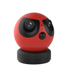 Lễ hội phim hoạt hình thiết kế 4MP CMOS PIR cảm biến 360 an ninh máy ảnh PTZ ống kính kép Wifi 4G LTE Sim SD Thẻ nhà xe ngoài trời 1 năm - Product Image 1