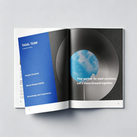 Brochure Aziendale di Alta Qualità, Catalogo Commerciale Personalizzato con Stampa Offset e Rilegatura Perfetta