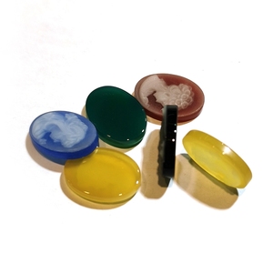 Pendentifs ovales pour la fabrication de bijoux, pierres précieuses naturelles en Agate, Cameo, <span class=keywords><strong>chat</strong></span>, 10x14mm, Cabochon ovale, pour bijouterie en <span class=keywords><strong>or</strong></span> 18K, vente en gros, livraison gratuite - Product Image 2