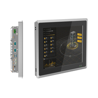 PC industriel embarqué 15 pouces Linux Win Android IP65 étanche 10.4 12.1 15 17 19 pouces écran tactile PC industriel tout-en-un