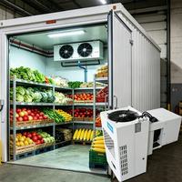 Unité de condensation polyvalente multi-chambres 1-3 CV pour ferme intégrée avec stockage diversifié de produits agricoles