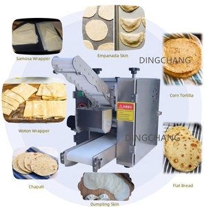 Tròn + và + vuông + hình dạng + Bánh Bao + Da + Làm + Máy chapati máy điện hoàn toàn tự động roti Maker chapati Máy làm - Product Image 5