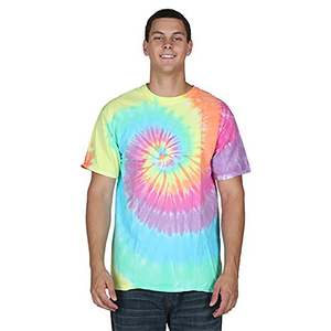 Manica corta In Cotone tie dye t-shirt da uomo moda t-shirt fantasia stampa personalizzata tie dye t shirt commercio all'ingrosso cravatta-dye t-shirt - Product Image 2