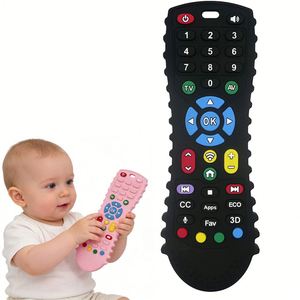 Cross Border Baby <b>TV</b> Simulation Remote Control, Children's Silicone Remote Control, Music Learning, Baby Toys - Product Image 2