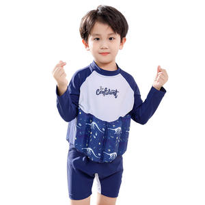 Personalizza logo imbottito in schiuma manica corta neonati maschi bambino giubbotto di salvataggio galleggiabilità costume da bagno galleggiante swim aid <span class=keywords><strong>life</strong></span> - Product Image 2
