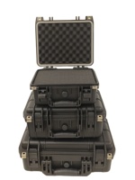 Étui de transport portable en plastique rigide noir, étanche IP67, avec poignée durable pour le rangement d'outils et d'équipements photo 5003