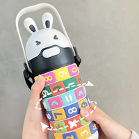 Gobelet en PP grande capacité JUNVOY pour thé au lait, café et eau - Anti-fuite, portable, design moderne et minimaliste