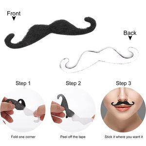 Autoadesiva capelli finti America zio Sam barba sopracciglia e <span class=keywords><strong>basette</strong></span> - Product Image 5