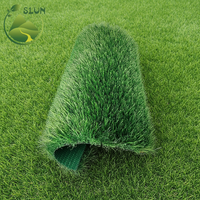 Gazon artificiel synthétique en rouleau pour aménagement extérieur, tapis vert olive pour extérieur