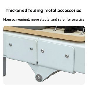 Lit de Pilates pliable en alliage d'aluminium, multifonctionnel, cinq pièces, pour usage domestique, studio de yoga, entraînement personnel - Product Image 4