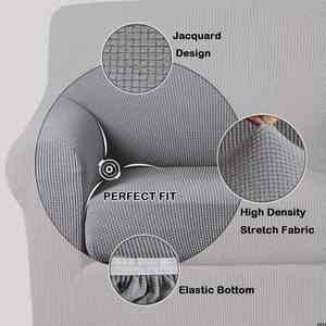 Premium Elastic <b>Stretch</b> Non-Slip <b>Sofa</b> <b>Cover</b> for <b>Sofa</b> Seats Sets Modern Design 94% Polyester 6% Spandex Customizable Color - Product Image 4