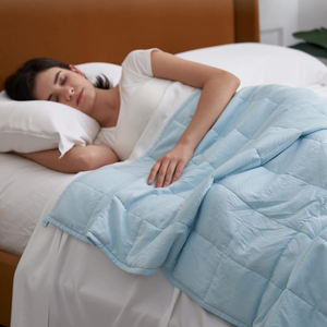 2025 Offre Spéciale personnalisé bambou anxiété autisme refroidissement couverture pondérée couverture adulte traitement couverture - Product Image 2