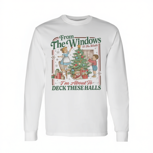 De la fenêtre aux murs, je vais transformer ces salles avec ce t-shirt à manches longues - Product Image 2