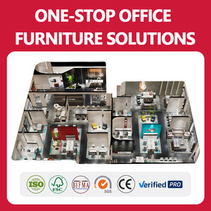 Conjunto de Mesa y Silla de Oficina, Escritorio Ejecutivo para Gerente, Mesa Ejecutiva para CEO, Escritorio Moderno para Computadora, Escritorio de Oficina - Product Image 5