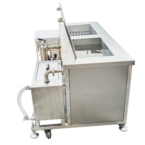 Máquina de <span class=keywords><strong>Limpieza</strong></span> Ultrasónica Industrial Eléctrica CJ-2012GH de 45L con Doble Tanque, Lavado y Enjuague Independientes para Motores Automotrices y <span class=keywords><strong>DPF</strong></span> - Product Image 2