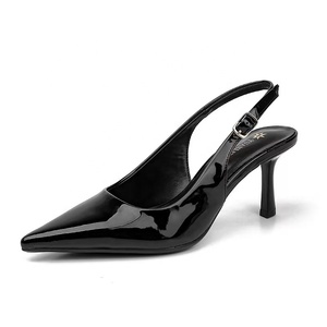 Nuove Scarpe da Donna 2026 con Tacco a Spillo Sottile, Cinturino Regolabile con Fibbia, per Inverno Autunno Primavera Estate, Stile Romantico Francese - Product Image 1