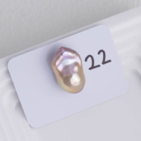 Perles baroques d'eau douce naturelles de qualité AAAA, 12-22 mm+, blanches, multicolores, violettes, grandes, irrégulières, sans trou, pour la fabrication de bijoux