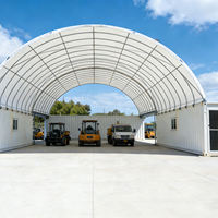 Abri de toit pour conteneur maritime 40x40, directement de l'usine, grand dôme industriel, auvent de stockage pour hangar d'avions et grandes machines
