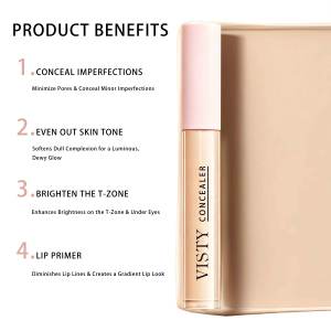 <span class=keywords><strong>Corrector</strong></span> <span class=keywords><strong>de</strong></span> Piel VISTY, <span class=keywords><strong>Corrector</strong></span> <span class=keywords><strong>de</strong></span> Ojeras, <span class=keywords><strong>Corrector</strong></span> <span class=keywords><strong>de</strong></span> Alta Cobertura <span class=keywords><strong>de</strong></span> Larga Duración, Maquillaje Cosmético para Debajo <span class=keywords><strong>de</strong></span> los Ojos - Product Image 4