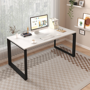 Ergonomic hiện đại máy tính nhà bàn nhỏ gọn nghiên cứu Máy Trạm dễ dàng lắp ráp sức khỏe Tập trung bằng gỗ hàng đầu kim loại cơ sở cho nghiên cứu làm việc - Product Image 1