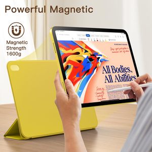 Per <span class=keywords><strong>iPad</strong></span> A16 undicesima/decima generazione 2025/2022 attacco magnetico per <span class=keywords><strong>Tablet</strong></span> <span class=keywords><strong>cover</strong></span> e custodie 10 ° 2022 Slot per penna Auto Wake/Sleep Black - Product Image 2