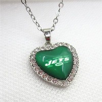 Colliers, accessoires de mode, bijoux fantaisie, colliers en strass, football, 32 équipes