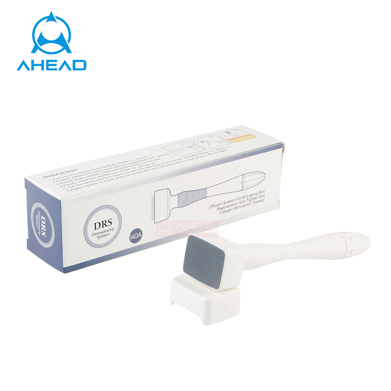 DRS 140-A микроигольная абс + ПК терапия нано 0,5 мм Dermaroller с регулируемой длиной микро игла Derma Stamp Rolling System