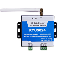 RTU5024 4G LTE SMS Appel gratuit Contrôle d'accès sans fil Télécommande Ouverture de porte de garage Ouverture automatique de porte de garage Relais GSM Ouverture de porte de garage GSM
