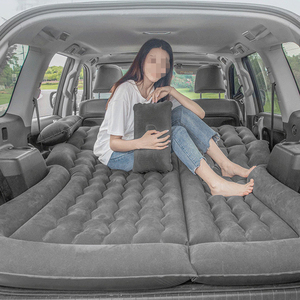 Traveling Camping SUV Air Mattress Camping Bed Car Mattress Back Seat Portable Foldable Car Air Bed SUV Sleeping Pad