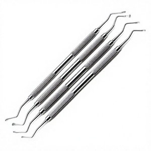 Raspador Dental Profesional de Acero Inoxidable, Instrumento Periodontal de Doble Extremo, Sonda de Higiene Bucal, Explorador Dental para Dentistas - Product Image 3