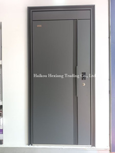 Puerta de Seguridad Metálica de Diseño Moderno para Uso en Exteriores, para Entrada Principal de Viviendas, Apartamentos y Villas - Product Image 3