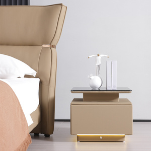 Base de <span class=keywords><strong>lit</strong></span> plateforme rembourrée moderne en tissu de lin pour hôtel, <span class=keywords><strong>avec</strong></span> rangement en carton, <span class=keywords><strong>lit</strong></span> souple pour chambre à coucher, recouvert d'un drap, style Tatami, capitonné, bas, luxueux - Product Image 5