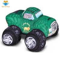 Jouet en peluche Animal Monster Truck, créatif personnalisé, doux et câlin