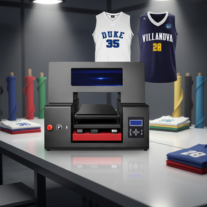 เครื่องพิมพ์ Refinecolor Uv Dtf แบบ Flatbed A3 XP600 สำหรับพิมพ์ลงบนเสื้อผ้าโดยตรง พร้อมน้ำยาเคลือบเงา สำหรับพิมพ์บนเสื้อยืด ผ้า พลาสติก และอะคริลิก - Product Image 1