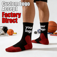 Chaussettes de compression mi-mollet pour hommes et jeunes, avec lettres personnalisables, pour entraînement quotidien, en coton respirant, protection anti-ampoules