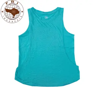 High Product Indonesia Custom Women's Tank Tops Blank Ladies Tank Tops Women Sports Bodybuilding Workout Gym Tank Top For Women