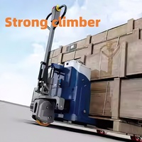 Transpalette électrique 3 tonnes, batterie plomb-acide 48V 20AH, mât à deux étages, déplaceur latéral électrique, chariot élévateur d'entrepôt CE