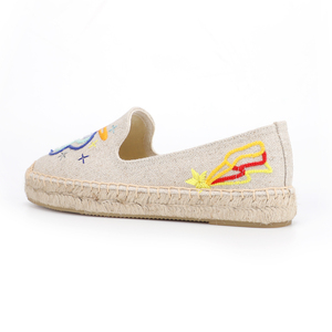 Baskets à plate-forme plate pour femmes brodées de manière exquise Chaussures de ballet de haute qualité Espadrilles personnalisées - Product Image 6