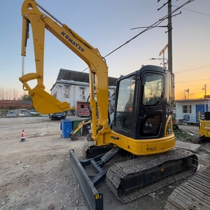 90 % des nouvelles usines fournissent des mini-excavatrices de 4 tonnes, des mini-excavatrices sur chenilles d'occasion Komatsu PC40MR pour usage agricole/rural - Product Image 1