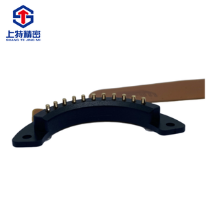 Shangte Usine Personnalisé Flexible FPC Caméra Objectif Connecteur Sans Fil Solution De Charge POGO PIN Mâle et Femelle Prise Pin D'alimentation - Product Image 2