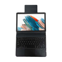 Grosir casing Keyboard BT nirkabel, casing Keyboard untuk Samsung galaxy tab A8 10.5 2022 terintegrasi