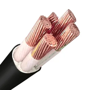 Customized cheap low voltage 4 core 5 core copper conductor power cable wire