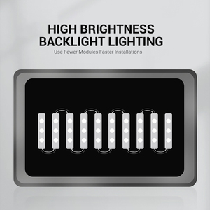 LED Modules 2W Cool White IP67 Waterproof DC12V Outdoor <b>Lighting</b> 6500K Daylight 180° Viewing Angle 5-Year Warranty LED Module - Product Image 4