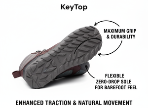 Zapatos de Invierno de Caña Alta para Hombre, Zapatos Descalzos Casuales con Puntera Ancha, Botas de Desierto con Cordones, Botas Minimalistas - Product Image 5