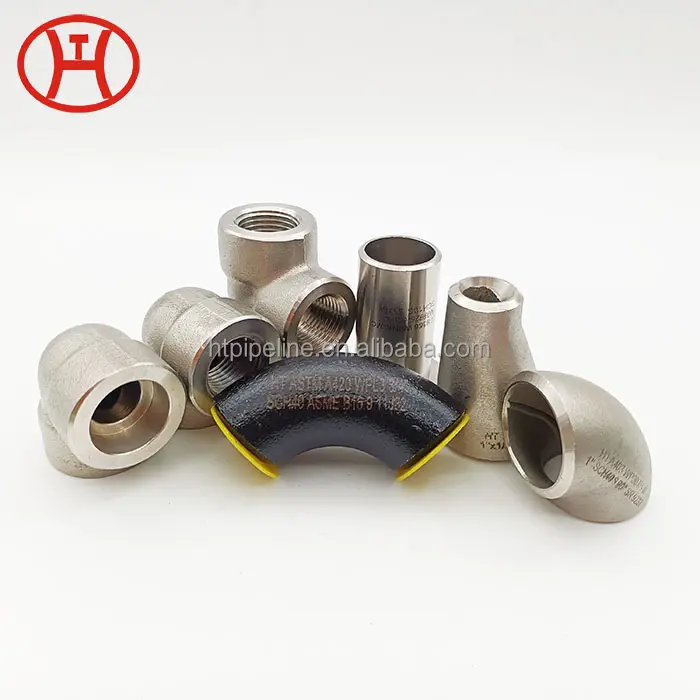 304L 316L 317L 1.4547 2507 bw threaded carbon steel elbow for 1.5 inch diameter elbow pipe tube smls 3000lb 90 degree sw elbow