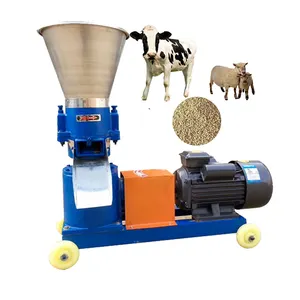 cheap price Diesel Fuel Animal Feed Processing Machines Making Pelletizer Chicken Cattle Small Granulator Feed Pellet Machine
